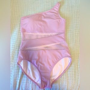 Carmen Marc Valvo One Shoulder Swimsuit